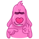 😛 emoji Пошлый пес 👉🏼 @pornomemyz 🔞 Telegram sticker 11 of 24