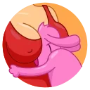 💦 emoji Пошлый пес 👉🏼 @pornomemyz 🔞 Telegram sticker 12 of 24