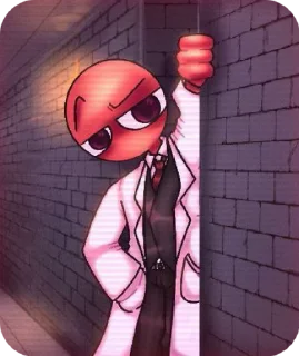 🌟 emoji Красный Telegram sticker 19 of 23