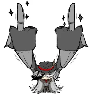 🖕 emoji ˓𓄹 ࣪˖ ʙᴏᴏᴛʜɪʟʟ ˓𓄹 ࣪˖ @premiumneskvik Telegram sticker 9 of 50