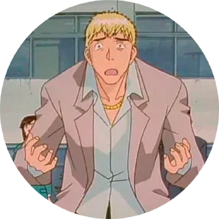 ☺️ emoji Great Teacher Onizuka Telegram sticker 8 of 30