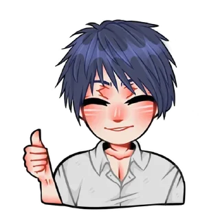 👍 emoji счастье Ильюши Telegram sticker 5 of 99