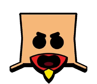 😁 emoji Grom Pins @BrawlStarsStik Telegram sticker 13 of 22