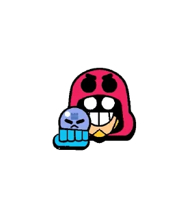 ✨ emoji Grom Pins @BrawlStarsStik Telegram sticker 9 of 22