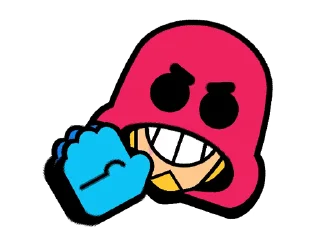 👏 emoji Grom Pins @BrawlStarsStik Telegram sticker 6 of 22