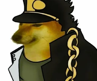 🐶 emoji Джо-Джо пёсели Telegram sticker 3 of 10