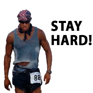 🐃 emoji DAVID GOGGINS Telegram sticker 6 of 14