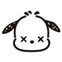 😵 emoji pochacco ➜ @kotletovvemoji Telegram sticker 18 of 40