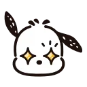 🤩 emoji pochacco ➜ @kotletovvemoji Telegram sticker 6 of 40