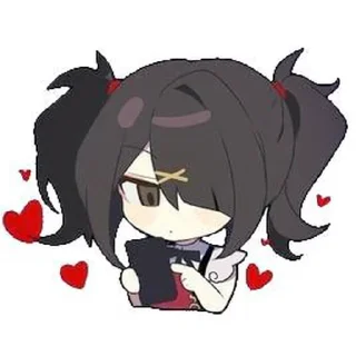 😻 emoji 🎀 Kawaii angel. Telegram sticker 4 of 26