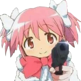 🍡 emoji Madoka ♡˖꒰ᵕ༚ᵕ⑅꒱ Telegram sticker 10 of 20