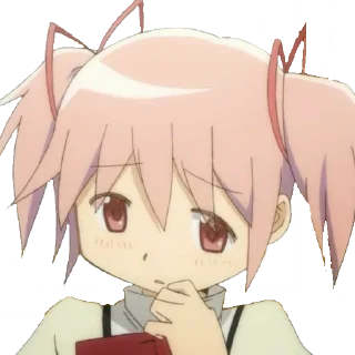 🍮 emoji Madoka ♡˖꒰ᵕ༚ᵕ⑅꒱ Telegram sticker 9 of 20