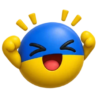 🥳 emoji Патріотизм@fStikBot Telegram sticker 5 of 15