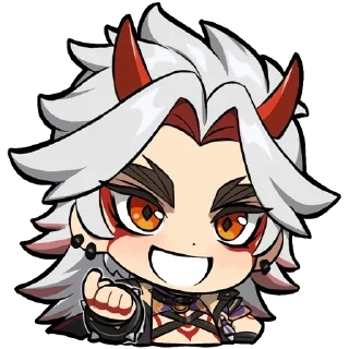 ✊ emoji Genshin2 :3 Telegram sticker 17 of 110