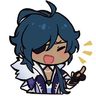 😄 emoji Genshin :3 Telegram sticker 5 of 120