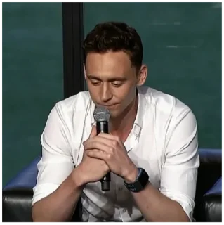 😕 emoji ✨Tom Hiddleston✨ Telegram sticker 11 of 112