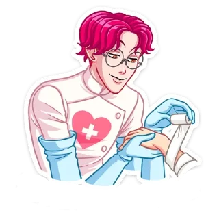 ☺ emoji Доктор Валентайн без надписей(@Chuuyanelox) Telegram sticker 9 of 48
