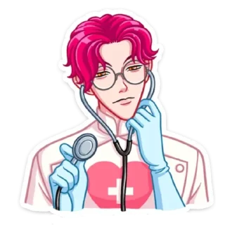 Sticker from Доктор Валентайн без надписей(@Chuuyanelox)