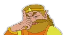 🤔 emoji HYRULE Telegram sticker 12 of 64