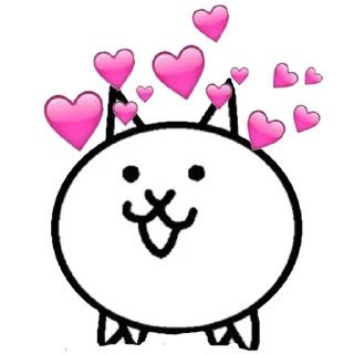 ❤️ emoji The Battle Cats Telegram sticker 11 of 118