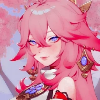 🌸 emoji -°ʏᴀᴇ ᴍɪᴋᴏ🌸🥢 сделано @Danganro Telegram sticker 22 of 39