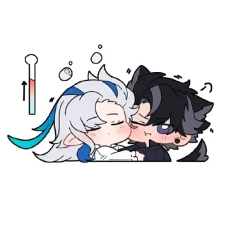 🩶 emoji me nd my shawty💧⛓️ @ceqqie @existential_mg Telegram sticker 22 of 50