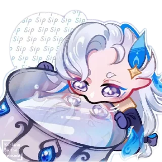 👄 emoji Нёви Telegram sticker 5 of 60
