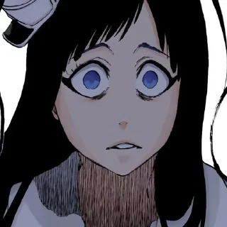 😨 emoji Блич @anime_sticks Telegram sticker 5 of 20