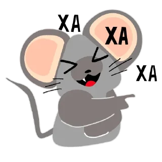 😂 emoji мышонок пик Telegram sticker 5 of 10