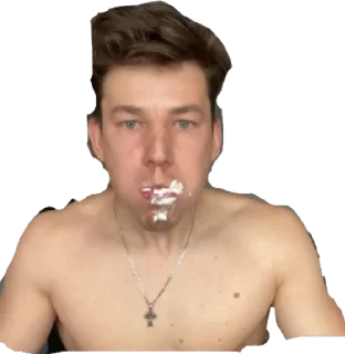 🫣 emoji Тетя люся Telegram sticker 7 of 9