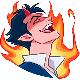 😈 emoji Дьявол без надписей @TgSticker Telegram sticker 20 of 48