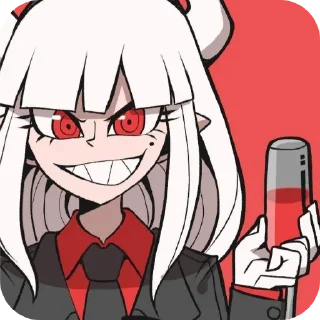 😁 emoji Люся Telegram sticker 8 of 39