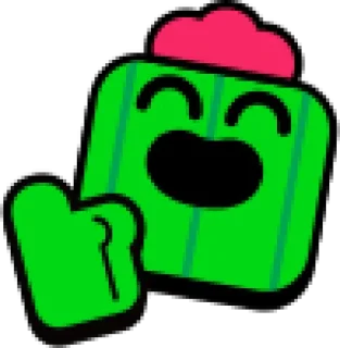 👍 emoji ЗНАЧКИ БРАВЛ СТАРС 3 Telegram sticker 18 of 90