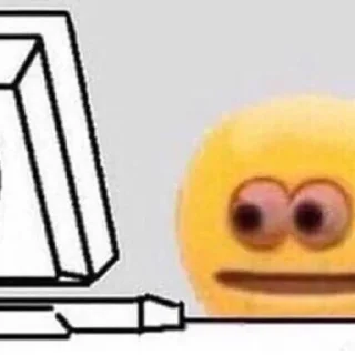 😯 emoji Vk memes Telegram sticker 12 of 78