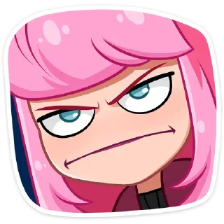 😠 emoji Марго и Ника • @TgSticker Telegram sticker 16 of 49