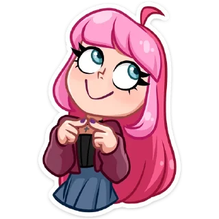 🥺 emoji Марго и Ника • @TgSticker Telegram sticker 14 of 49