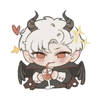 ❤ emoji dante frr Telegram sticker 15 of 23