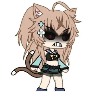 👿 emoji гачимучи с 🐱 @watamote_0 Telegram sticker 10 of 23