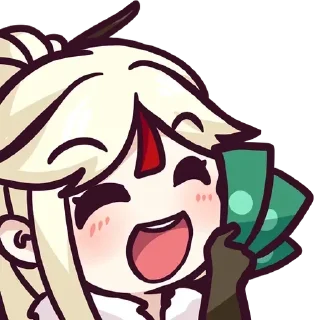 💵 emoji Genshin chibi by @Genshiin_Impact Telegram sticker 20 of 40