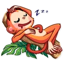 😴 emoji Go Ape Telegram sticker 20 of 35