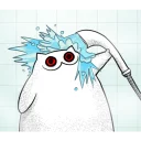 💦 emoji Be patient, Meawbin Telegram sticker 23 of 40