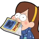 😋 emoji Mabel🌟by @mlOobot Telegram sticker 11 of 50