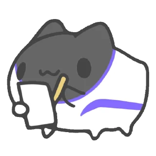 🚇 emoji Railway Capoo Telegram sticker 9 of 10