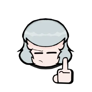 🖕 emoji arkasha parrot pins! Telegram sticker 14 of 116