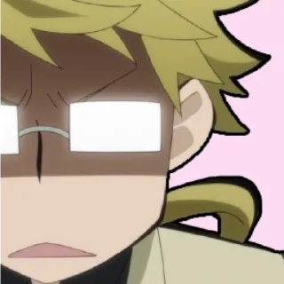 🤨 emoji Куникида Telegram sticker 10 of 19