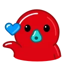 Sticker from Red Duck :: @Stickers_Chaos