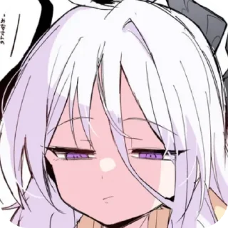 😑 emoji Хина синий архив Telegram sticker 12 of 89