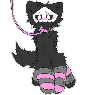 Sticker from Кривой латекс/ @furry_gifss <— крутые гифки