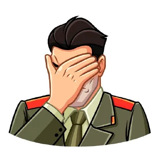 🤦‍♀️ emoji Агент КГБ :: @stickroom Telegram sticker 22 of 48