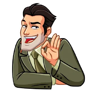 👌 emoji Агент КГБ :: @stickroom Telegram sticker 10 of 48